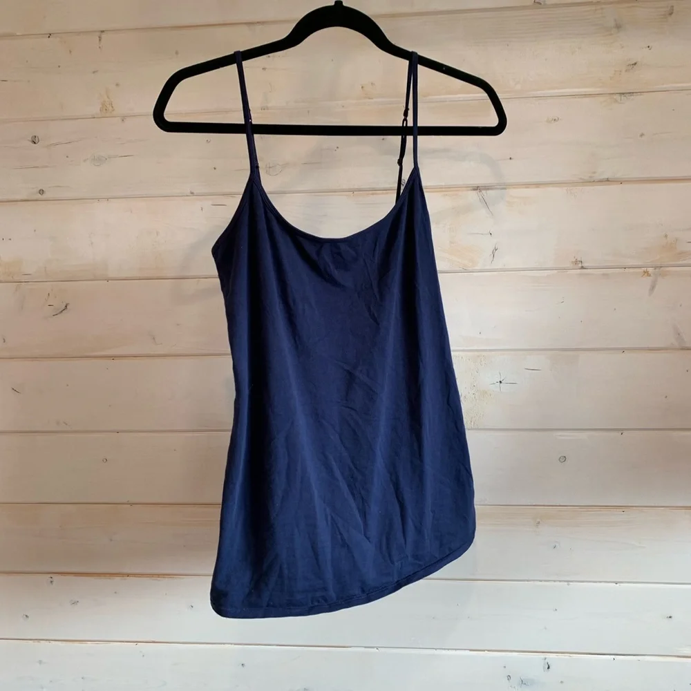 Old Navy | Lot of 2 Black & Navy First-layer Tanks Tall - Picture 4 of 6